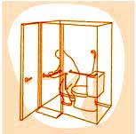 ���ی��ɂ��g�C���̉��C