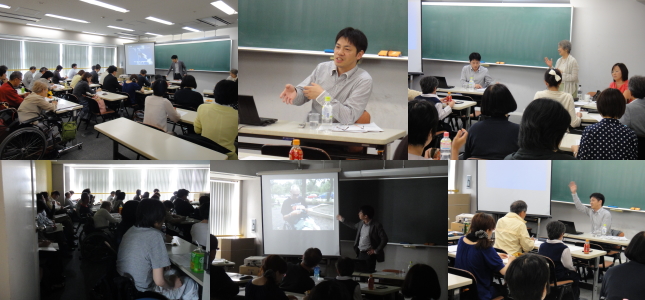 �Q���҂̊F�l�͔M�S�ɕ��������Ă��܂���